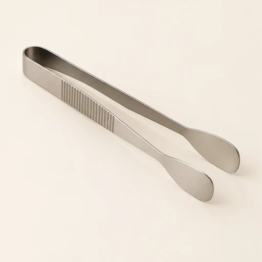 Rounded stamp tongs